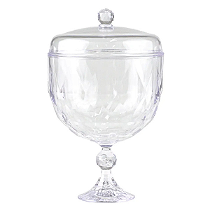 Taça Diamante com Tampa 1,25L -  Embalagem com 1 UN