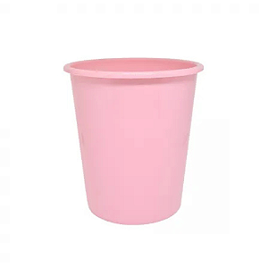 Balde Plástico Para Pipoca Rosa Bebê - Embalagem Para 1L