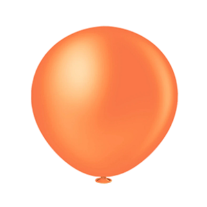 Balão Pic Pic Maxi Ball Liso N°40 Cor Laranja - Embalagem com 1 UN
