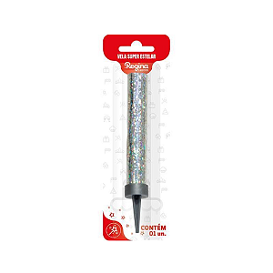 Vela Regina Super Estelar Prata - Embalagem com 1 UN
