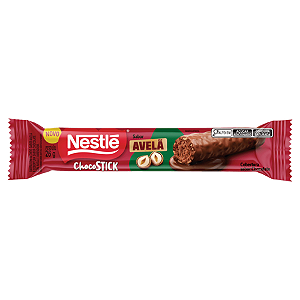 Chocolate Baton Choco Stick Sabor Avelã - Embalagem com 26G