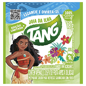 Refresco em Pó Tang Sabor Frutas Cítricas - Embalagem com 18G
