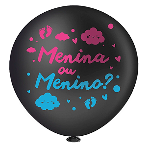 Balão Pic Pic Maxi Ball Revelação N°40 - Embalagem com 1 UN