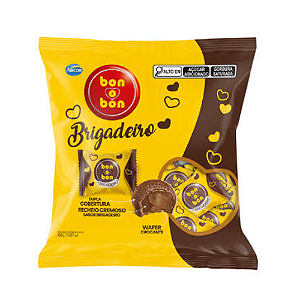 Bombom Arcor Bon o Bon Sabor Brigadeiro - Embalagem com 450G