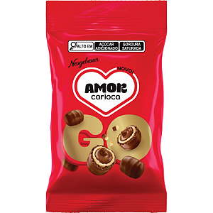 Chocolate Ao Leite Neugebauer Amor Carioca Go - Embalagem com 40G