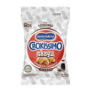 Amendoim Santa Helena Crokíssimo Sabor Shoyu - Embalagem com 150G