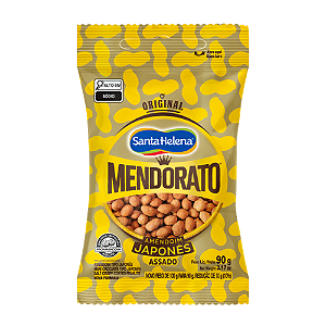 Amendoim Japonês Santa Helena Mendorato  Embalagem com 90G