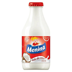 Leite de Coco Menina - Embalagem com 200ML