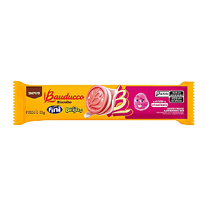 Biscoito Recheado Sabor Fini Beijos Bauducco - Pacote com 73G