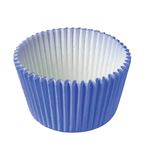 Forminha Para Doces Junco Papel N°5 Cor Azul Royal - Embalagem com 100 UN