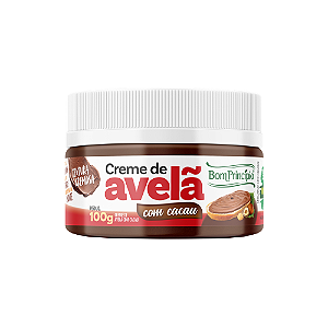 Creme de Avelã com Cacau Bom Princípio - Embalagem com 100G