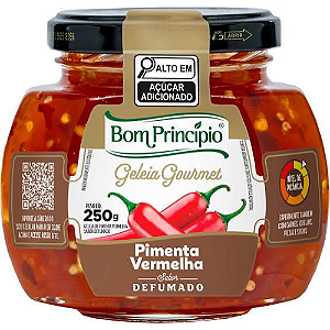 Geleia Bom Princípio Sabor Pimenta Gourmet Defumada - Embalagem com 250G