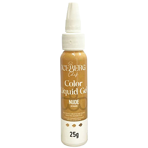 Corante Liquid Gel Iceberg Nude - Embalagem com 25G