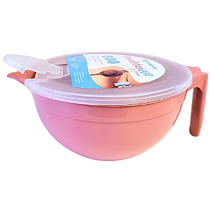 Panelinha BlueStar Max Rosa Bebê com Tampa - Embalagem Para 1,5L