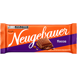 Chocolate Ao Leite Neugebauer Flocos - Embalagem com 80G