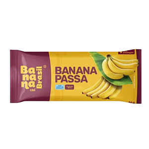 Banana Passa Banana Brasil - Embalagem com 86G