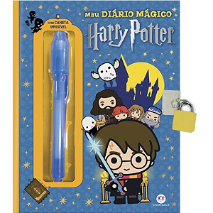 Livro Diário Mágico Cirando Cultural Harry Potter - Embalagem com 1 UN