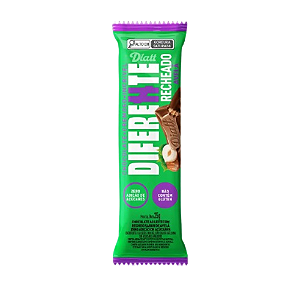 Chocolate Diatt Diferente com Recheio de Avelã - Embalagem com 25G