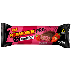 Barra de Proteína Moranguete Pro - Embalagem com 45G