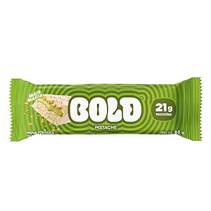 Barra Bold Crunch Pistache - Embalagem com 60G
