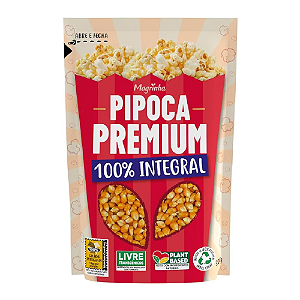 Milho Para Pipoca Premium Integral Da Magrinha - Embalagem com 300G