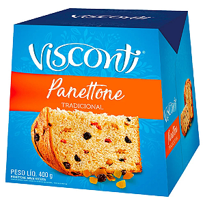Panettone Visconti Frutas Cristalizadas 400G