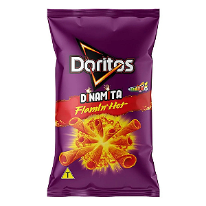 Salgadinho Doritos Dinamita Flamin Hot - Embalagem com 110G