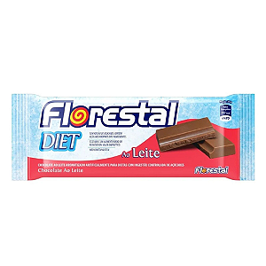Chocolate Florestal Ao Leite Diet - Embalagem com 20G