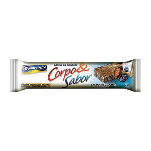 Barra de Cereal Corpo & Sabor Montevérgine Castanha do Pará e Ameixa - Embalagem com 25G