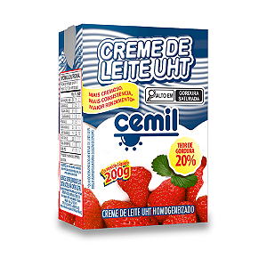 Creme de Leite Cemil - Embalagem com 200G