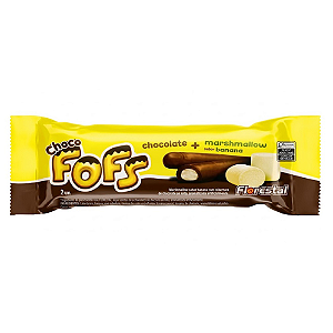 Chocolate Choco Fofs Sabor Banana - Embalagem com 18G