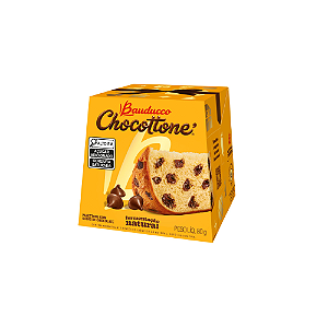 Mini Panettone Chocottone Bauducco com Gotas de Chocolate - Embalagem com 80G