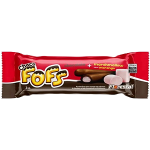 Chocolate Choco Fofs Sabor Morango - Embalagem com 18G