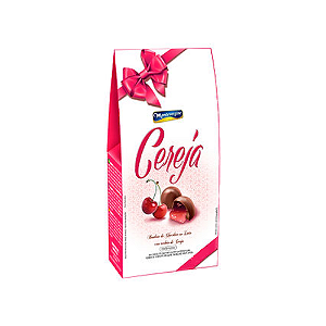 Bombom Montevérgine com Recheio Sabor Cereja com Álcool - Embalagem com 100G