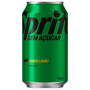 Refrigerante Sprite Zero - Embalagem com 350ML