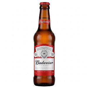 Cerveja Budwiser Long Neck - Embalagem com 330ML