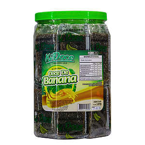 Doce de Banana Ki-Doce - Embalagem com 1,020G