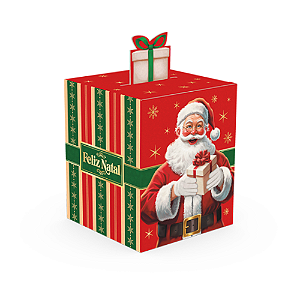 Caixa Pop Up Presente Feliz Natal