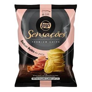 Batata Sensações Sabor Peito de Peru - Embalagem com 35G