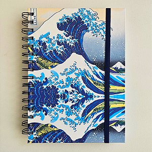 Sketchbook Capa Dura Onda/Hokusai - A5
