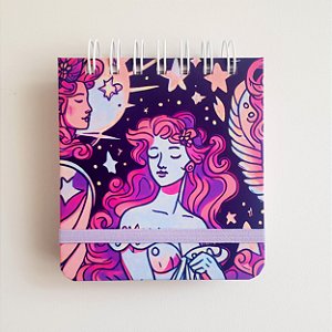 Sketchbook Pequeno Capa Dura Deusa 4 - A6