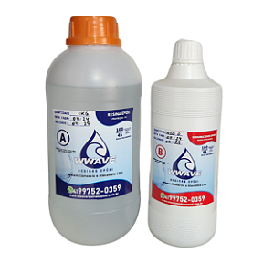 Resina Epóxi de Baixa Espessura - Kit de 1,45 kg - Baixa Viscosidade