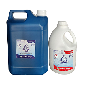 Resina Epóxi Alta Espessura - Kit de 5 kg - Baixa Viscosidade