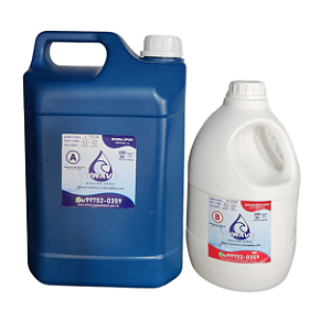 Resina Epóxi Baixa Espessura - Kit de 5 kg - Baixa Viscosidade