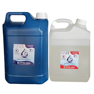 Resina Epóxi de Alta Espessura - Kit de 7 kg - Baixa Viscosidade
