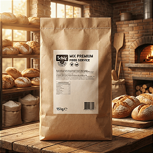 Farinha Mix Premium Sem Glúten Fardo 15kg Food Service Schar