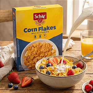 Corn Flakes Cereal Sem Glúten E Sem Lactose 250g - Schar