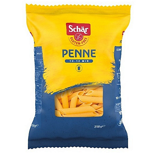 Macarrão Penne Sem Glúten Sem Lactose Vegano 250g Schar