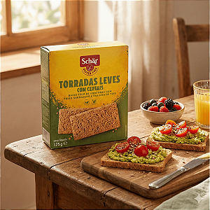 Torrada Fette Croccanti Cereais Sem Glúten 125g - Schar