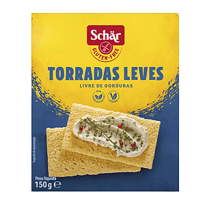 Torrada Leve Fette Croccanti Sem Glúten 150g Schar